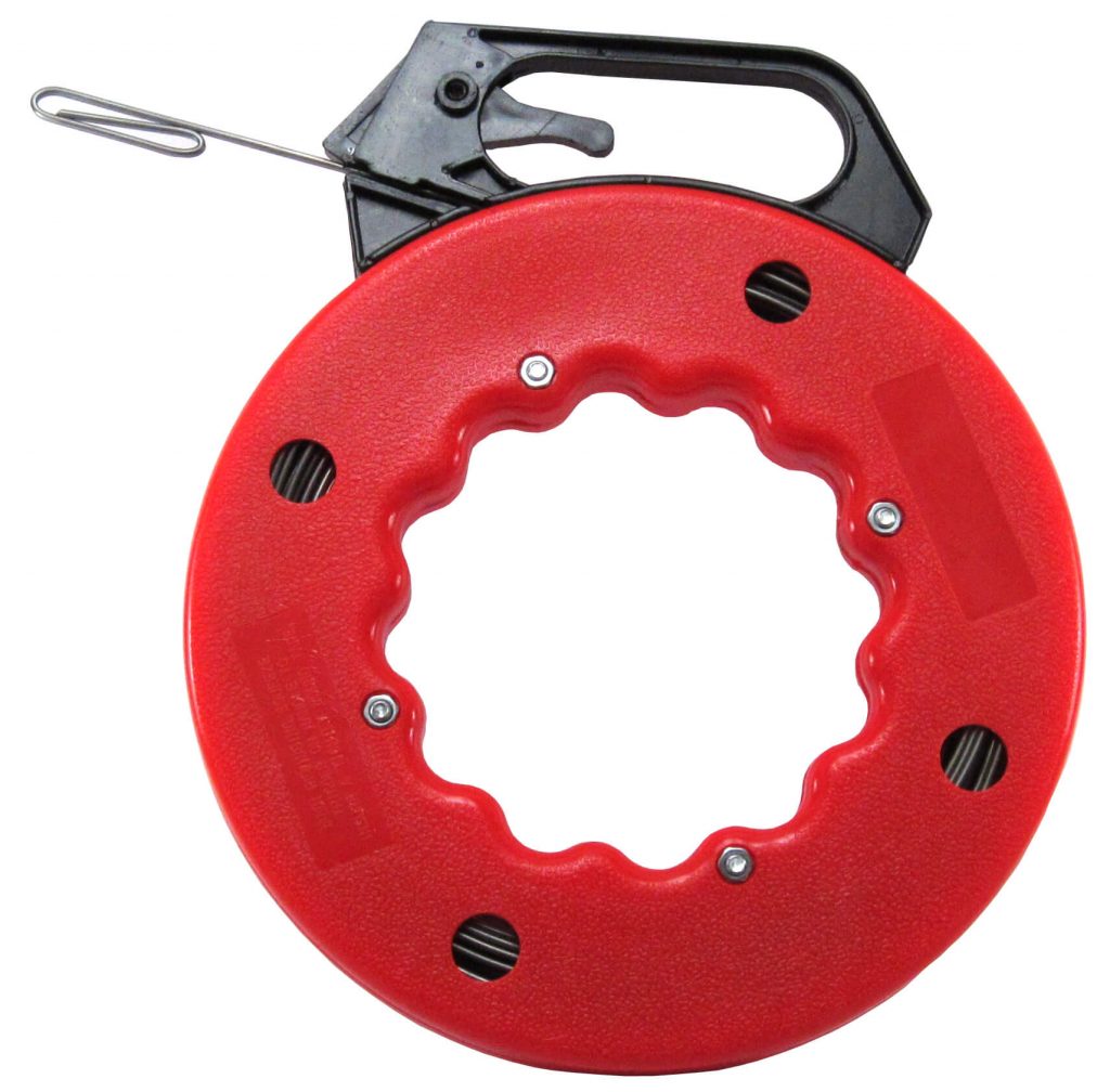 Elitexion Fish Tape Reel, Pull Electric or Communication Wire, High